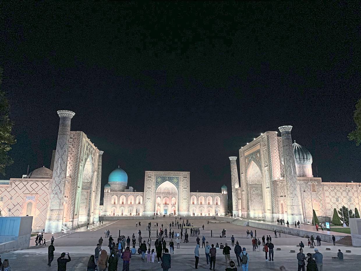 The charm of Samarkand in Uzbekistan, the ancient crossroads of Asia