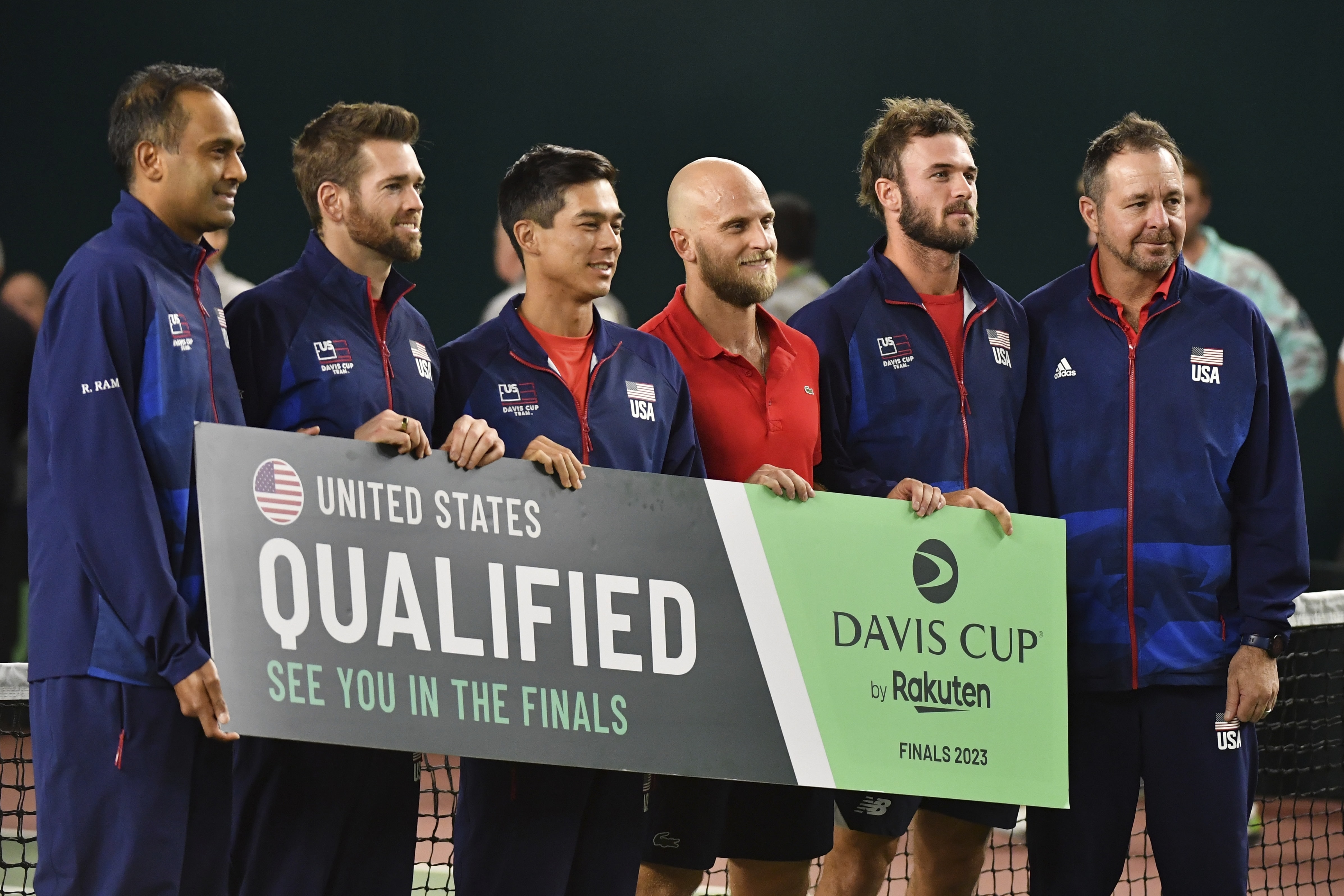 US sweeps Uzbekistan, advances to group stage in Davis Cup